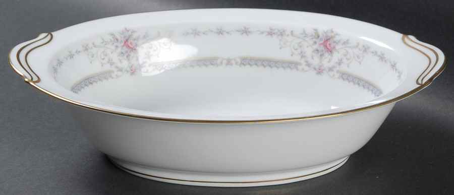 Benton 10" Oval Vegetable Bowl by Noritake-1