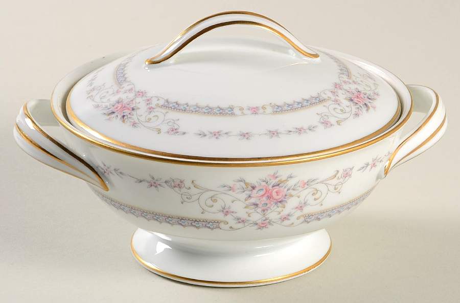Benton Sugar Bowl & Lid by Noritake-1