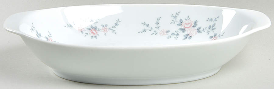 Belle Rose 11" Oval Vegetable Bowl by Noritake-1