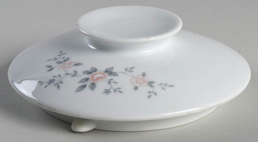 Belle Rose Lid for Teapot No Removable Top Handle by Noritake-1