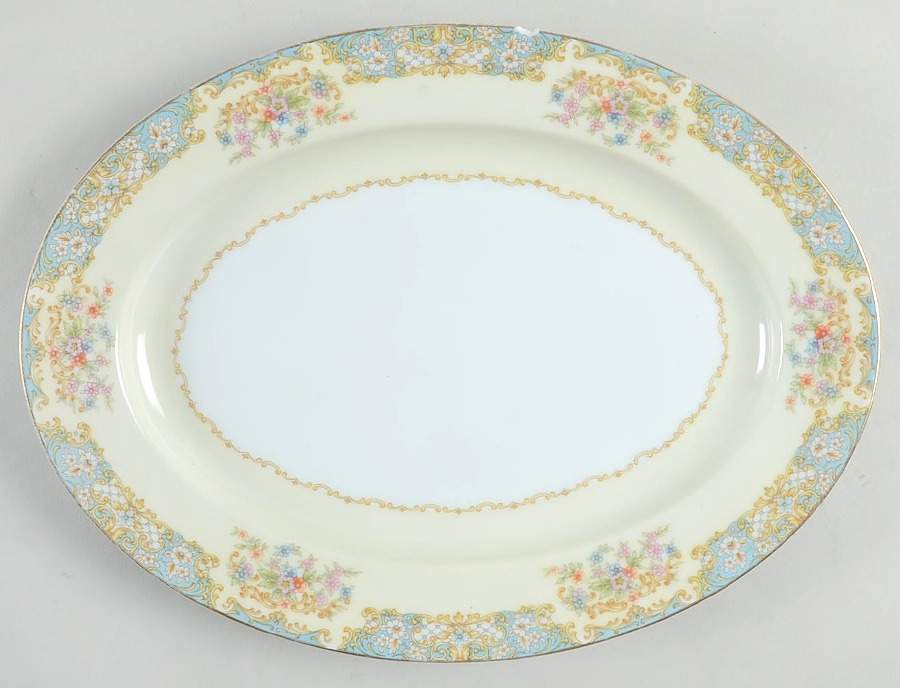 Berenda 11" Oval Serving Platter by Noritake-1