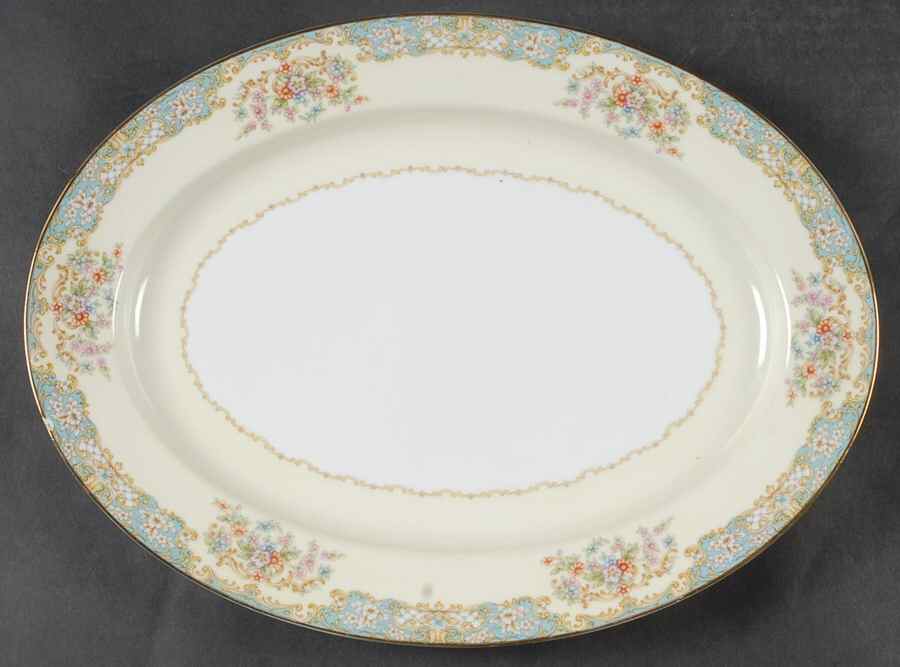 Berenda 13" Oval Serving Platter by Noritake-1
