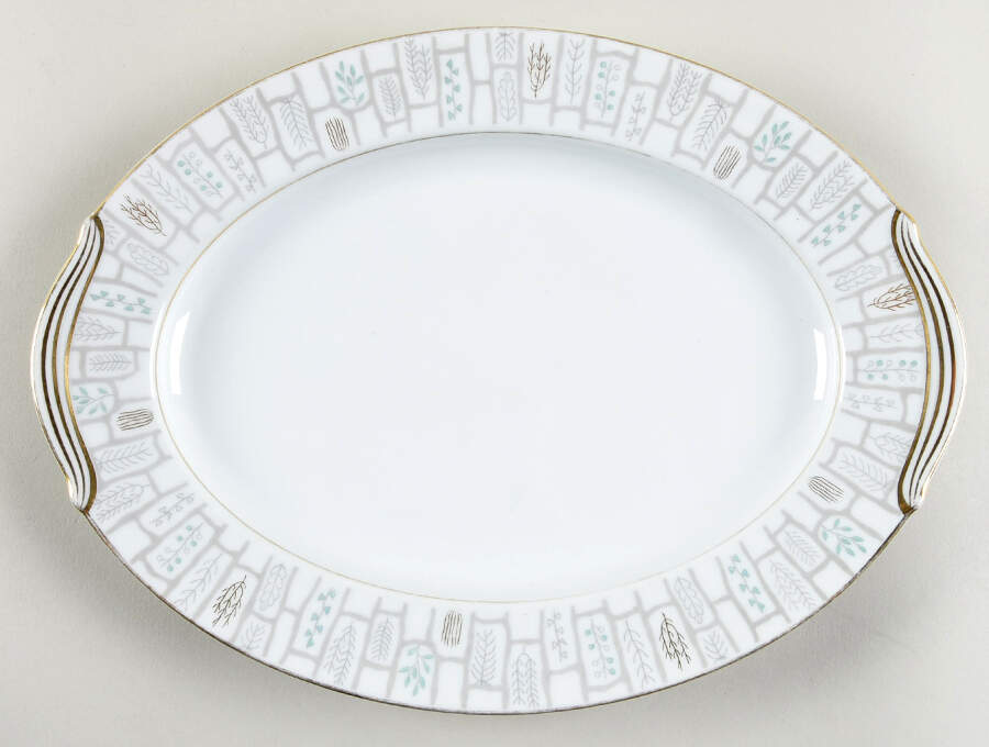 Berkeley 11" Oval Serving Platter by Noritake-1