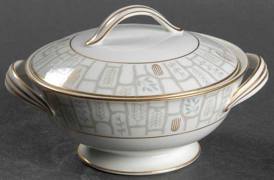 Berkeley Sugar Bowl & Lid by Noritake-1