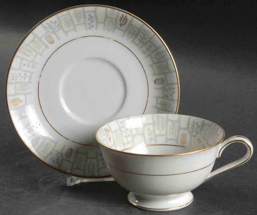 Berkeley Footed Cup & Saucer Set by Noritake-1