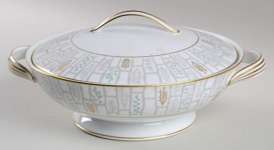 Berkeley Round Covered Vegetable by Noritake-1