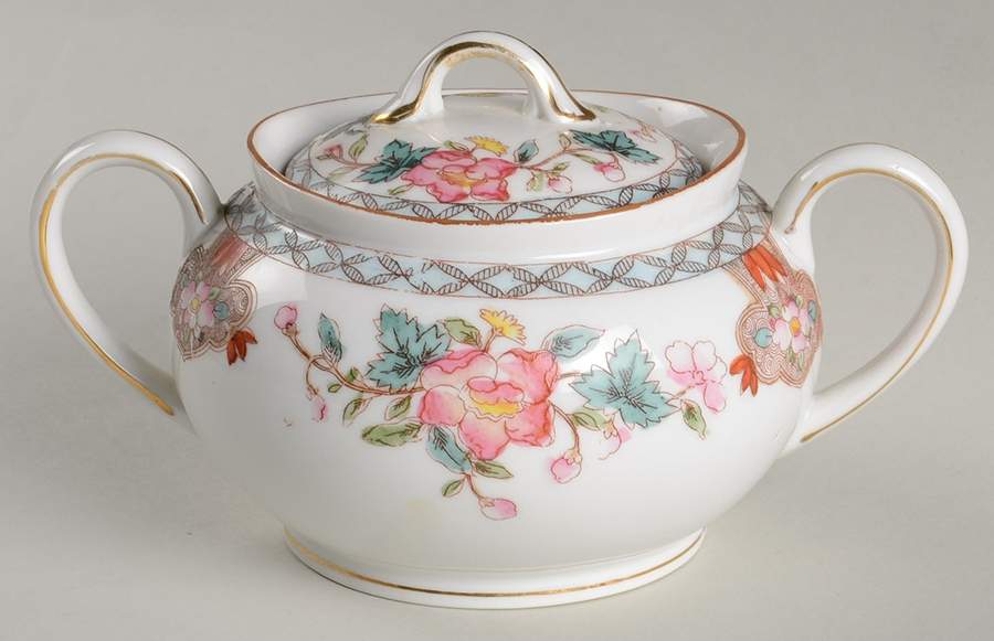 Berkeley Sugar Bowl & Lid by Noritake-1