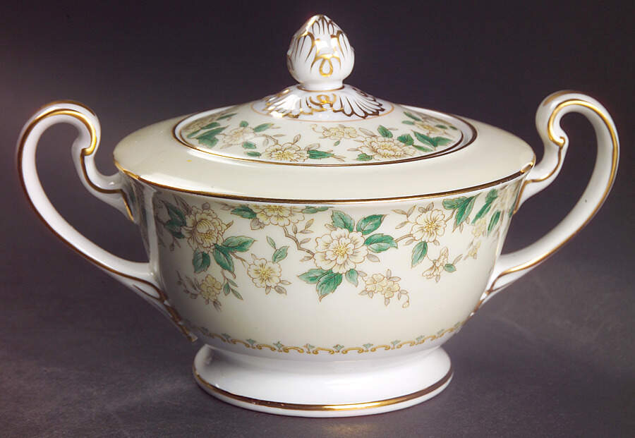 Bernice Sugar Bowl & Lid by Noritake-1