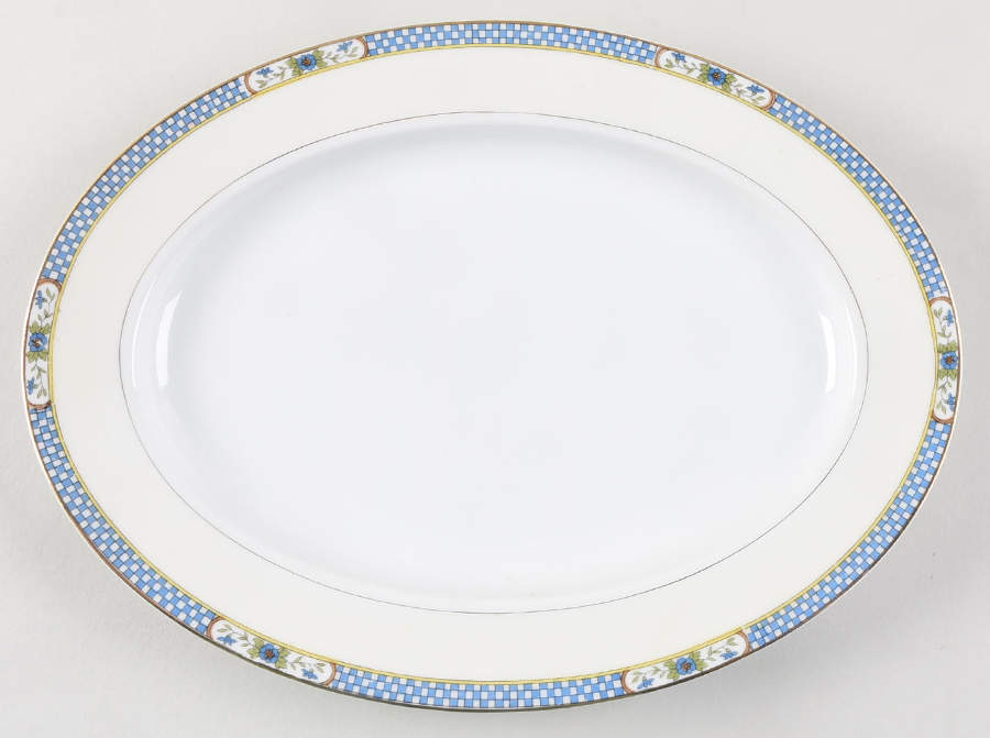 Bernice 11" Oval Serving Platter by Noritake-1