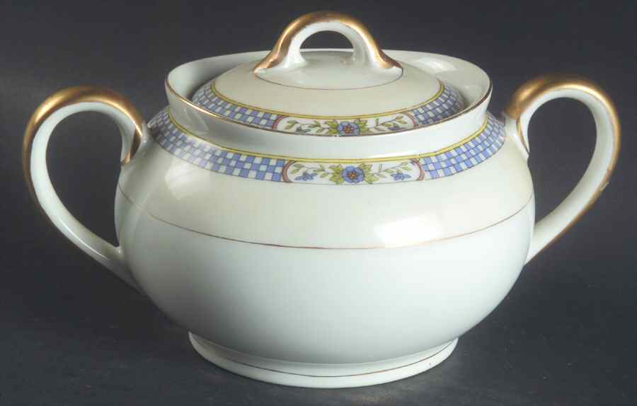 Bernice Sugar Bowl & Lid by Noritake-1