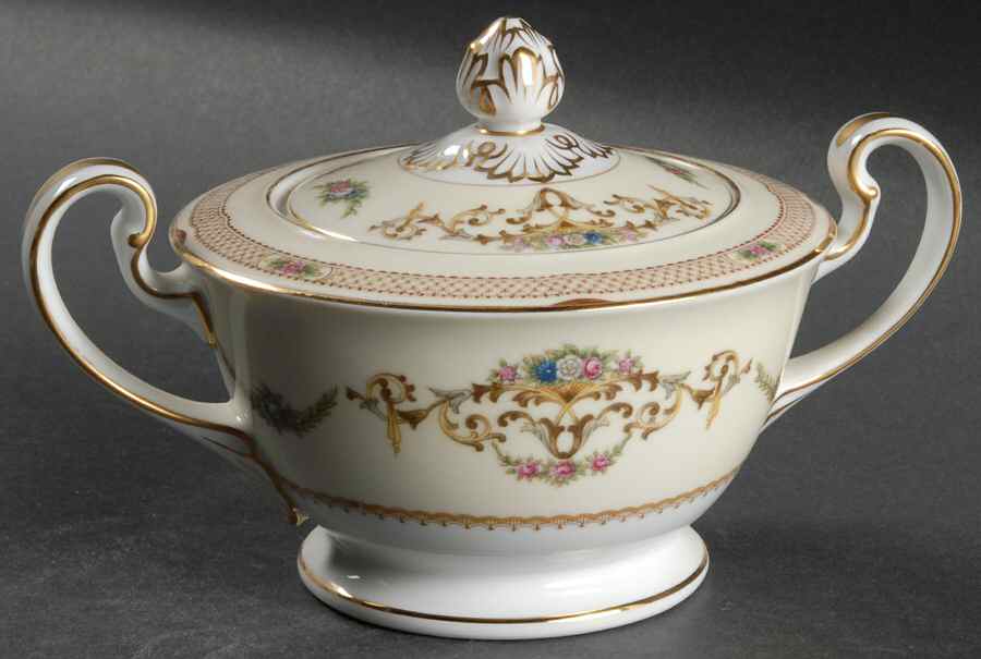Berwick Sugar Bowl & Lid by Noritake-1