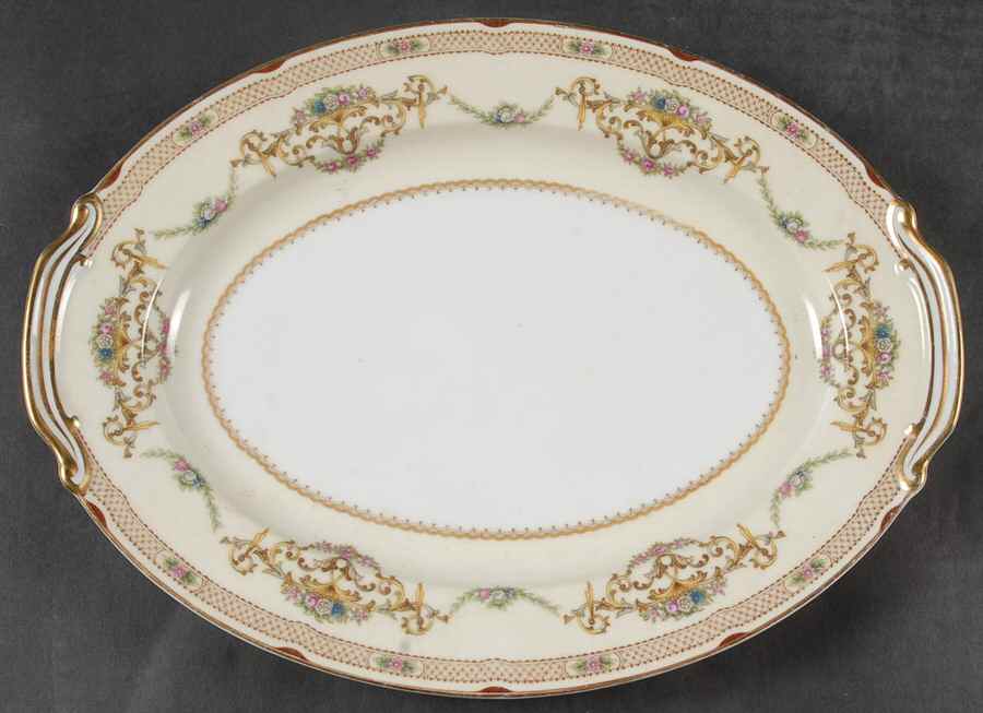 Berwick 12" Oval Serving Platter by Noritake-1