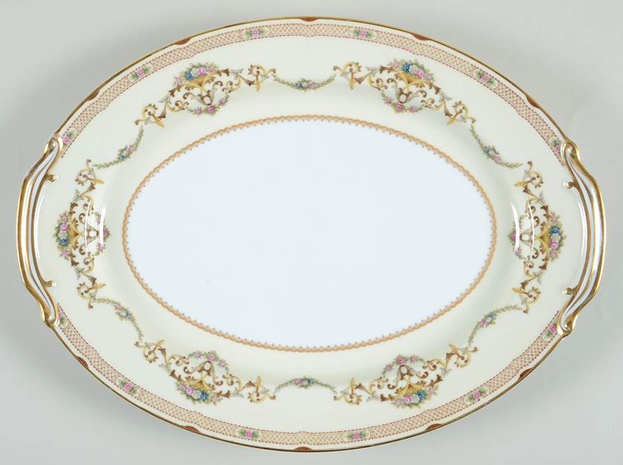 Berwick 13" Oval Serving Platter by Noritake-1