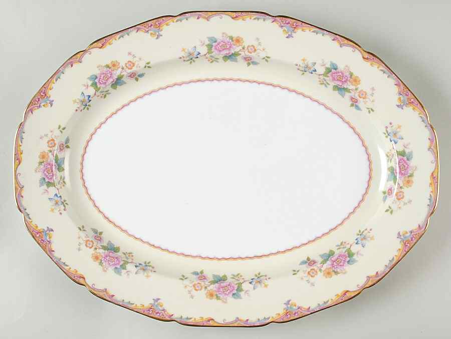 Berwick 16" Oval Serving Platter by Noritake-1