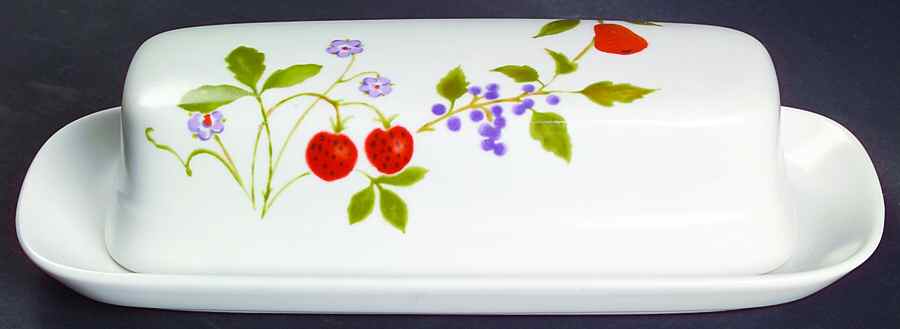 Berries 'n Such 1/4 Lb Covered Butter by Noritake-1