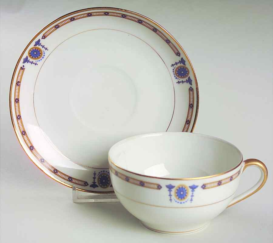 Beverly  Flat Cup & Saucer Set by Noritake-1