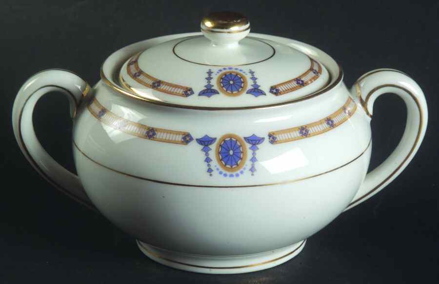 Beverly  Mini Sugar Bowl & Lid by Noritake-1