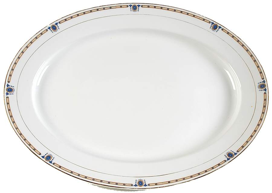 Beverly  18" Oval Serving Platter by Noritake-1