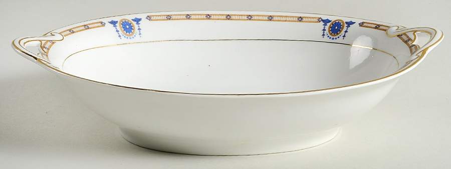 Beverly  9" Oval Vegetable Bowl by Noritake-1