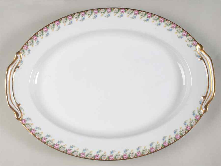 Beverly 16" Oval Serving Platter by Noritake-1