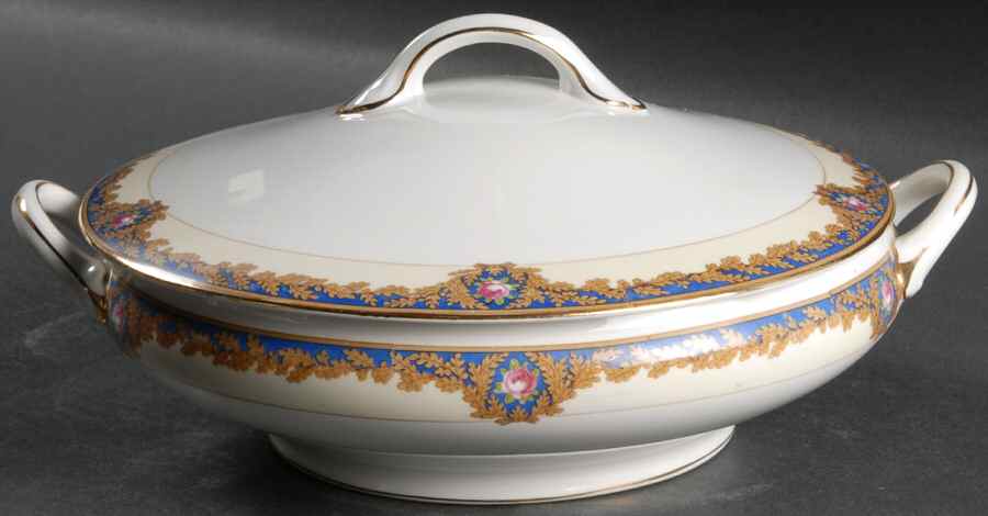 Beverly Round Covered Vegetable by Noritake-1
