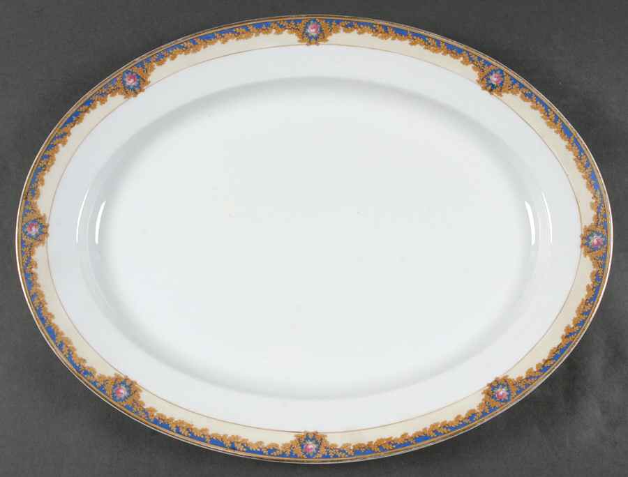 Beverly 16" Oval Serving Platter by Noritake-1