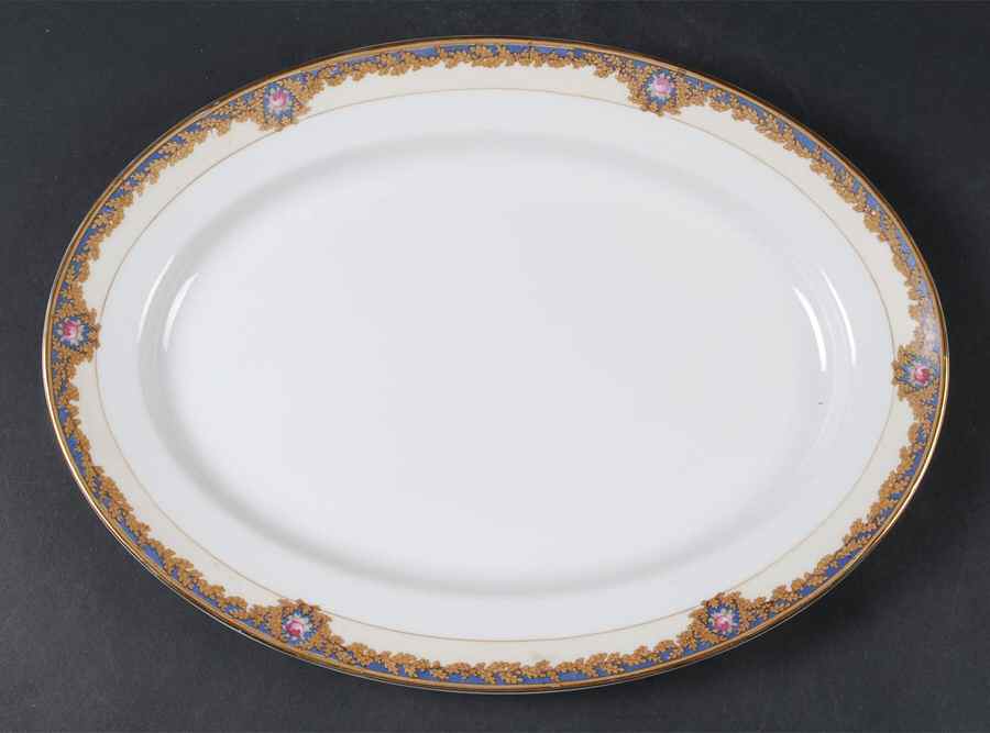 Beverly 14" Oval Serving Platter by Noritake-1