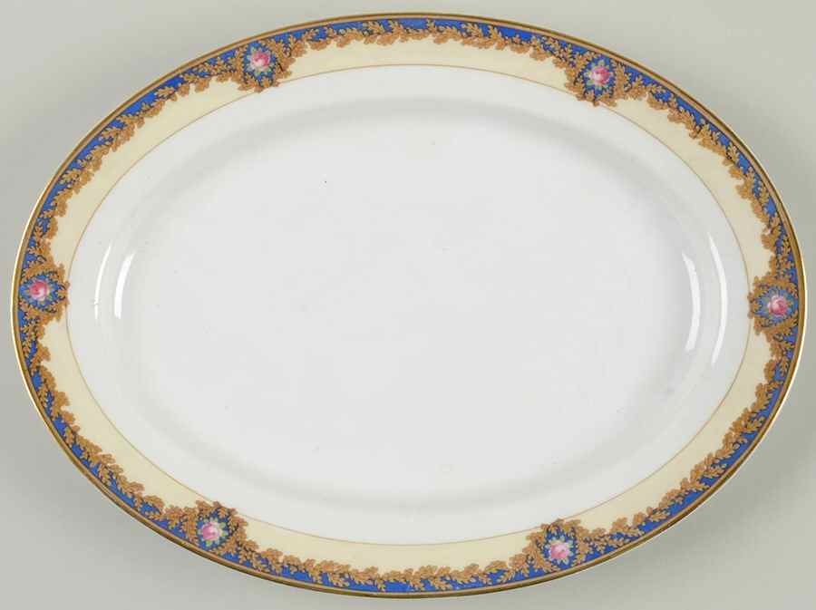 Beverly 11" Oval Serving Platter by Noritake-1