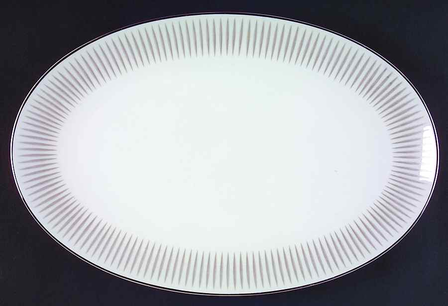 Biarritz 14" Oval Serving Platter by Noritake-1