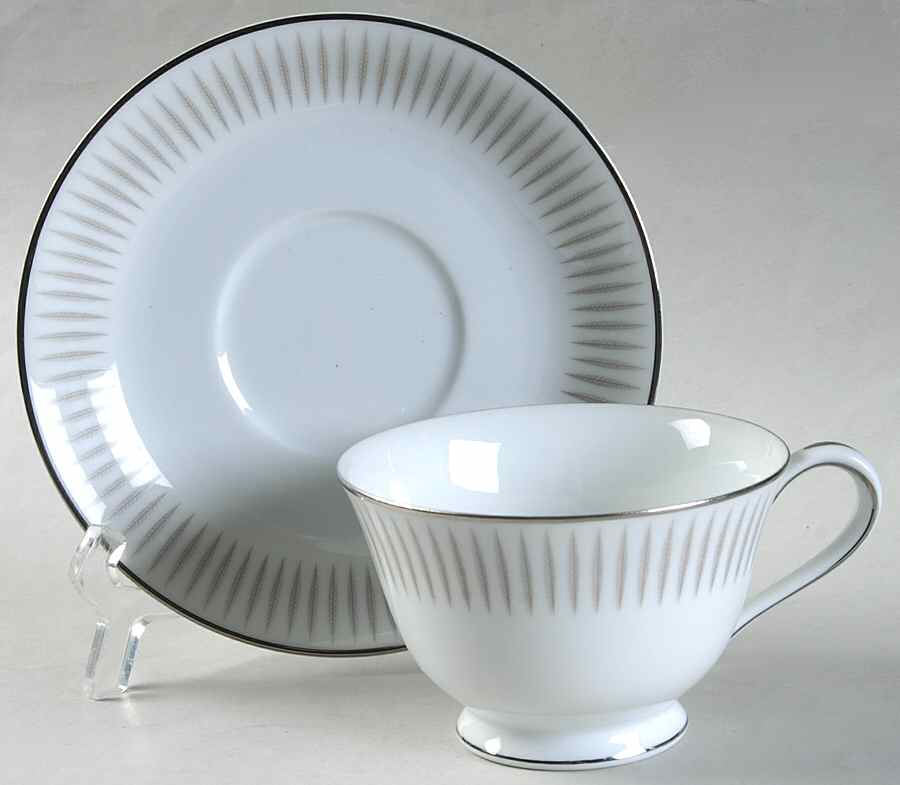 Biarritz Footed Cup & Saucer Set by Noritake-1