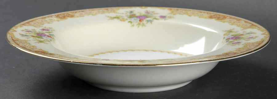 Bianca Rim Soup Bowl by Noritake-1
