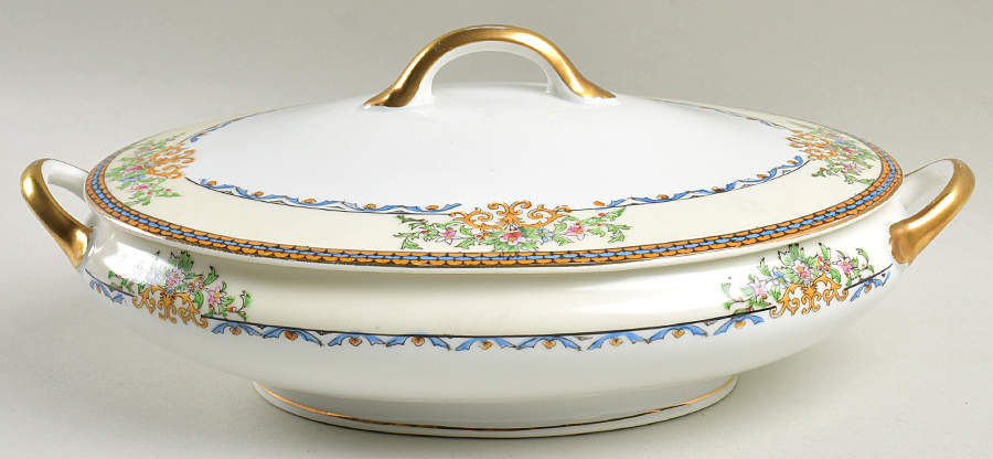 Biarritz Oval Covered Vegetable by Noritake-1