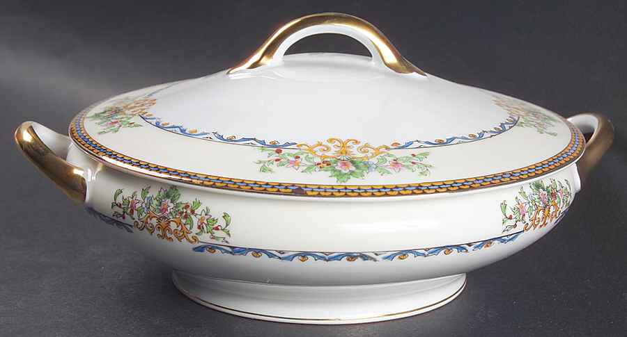 Biarritz Round Covered Vegetable by Noritake-1