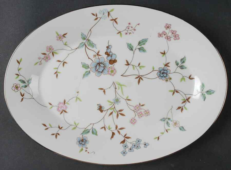 Biltmore 12" Oval Serving Platter by Noritake-1