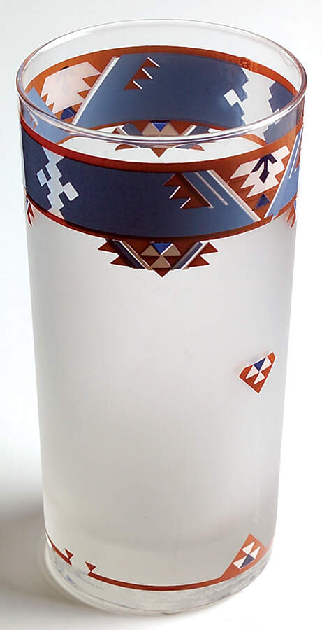 Blue Adobe 10 Oz Glassware Tumbler by Noritake-1