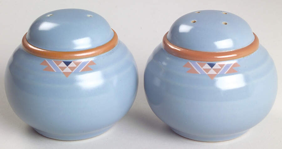 Blue Adobe Salt & Pepper Set by Noritake-1