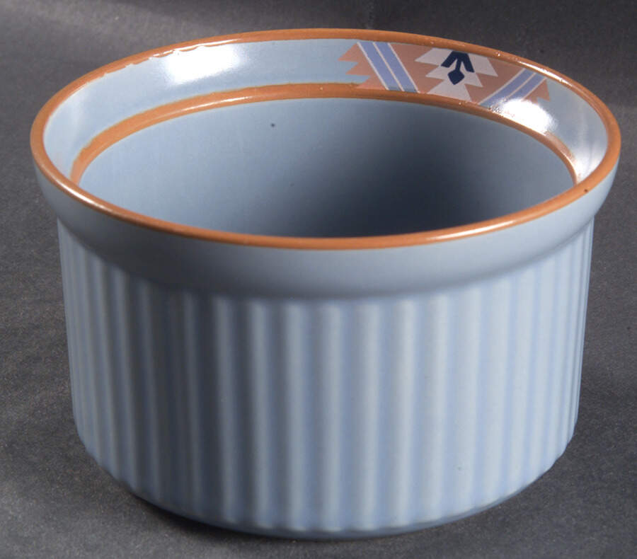 Blue Adobe Ramekin by Noritake-1