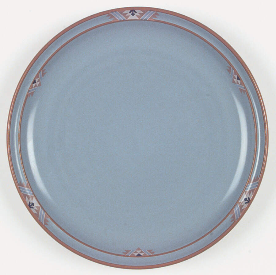 Blue Adobe Dinner Plate by Noritake-1