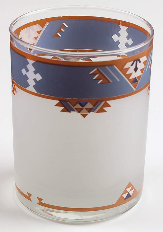 Blue Adobe 12 Oz Glassware Double Old Fashioned by Noritake-1