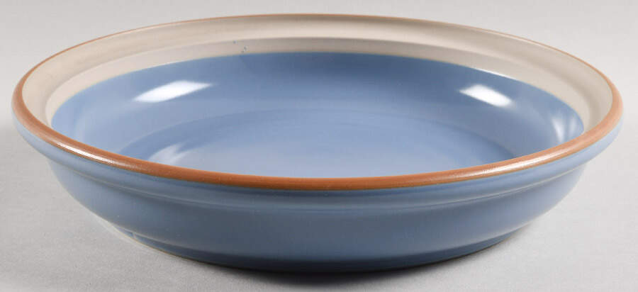 Blue Adobe Tortilla Warmer, No Lid by Noritake-1