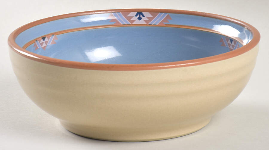 Blue Adobe Coupe Cereal Bowl by Noritake-1