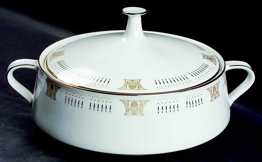 Blakley Round Covered Vegetable by Noritake-1