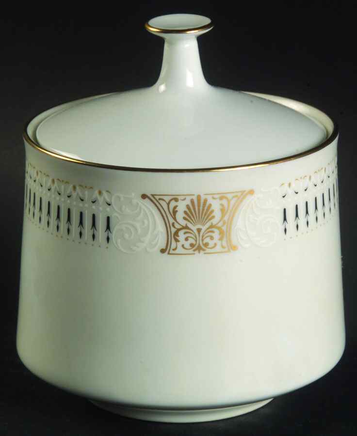 Blakley Sugar Bowl & Lid by Noritake-1