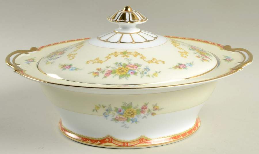 Blakely (No #) Round Covered Vegetable by Noritake-1