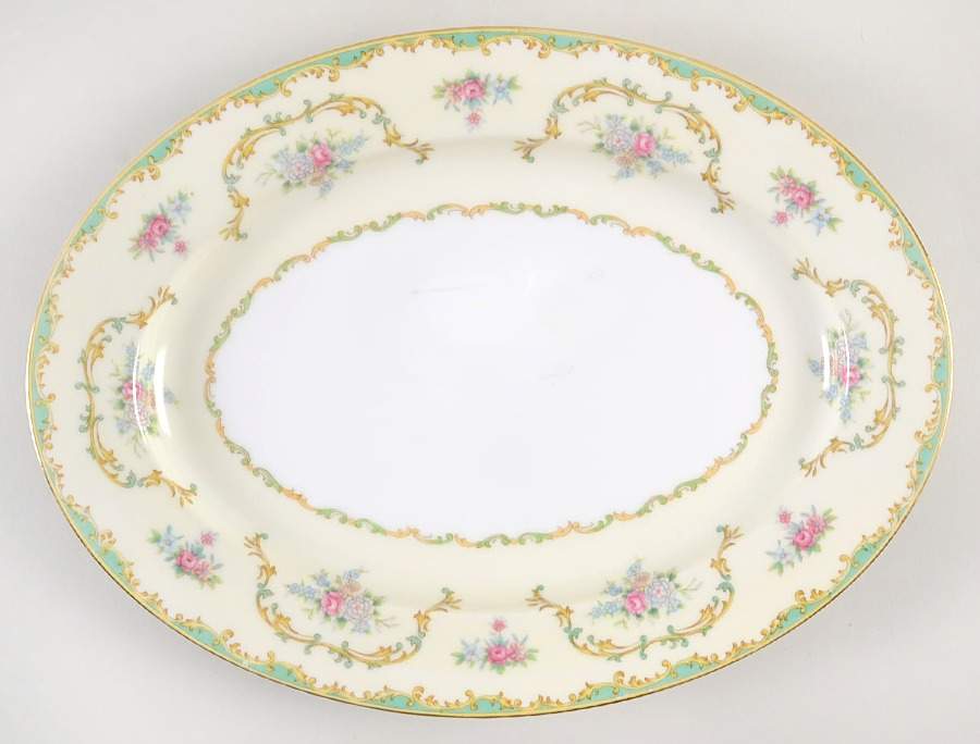 Blanton 11" Oval Serving Platter by Noritake-1