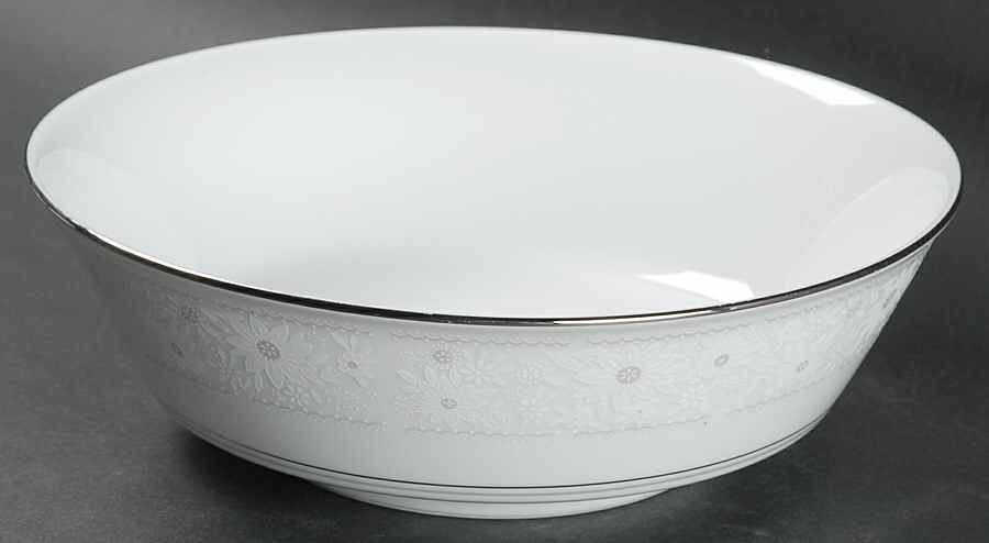 Blanche 9" Round Vegetable Bowl by Noritake-1