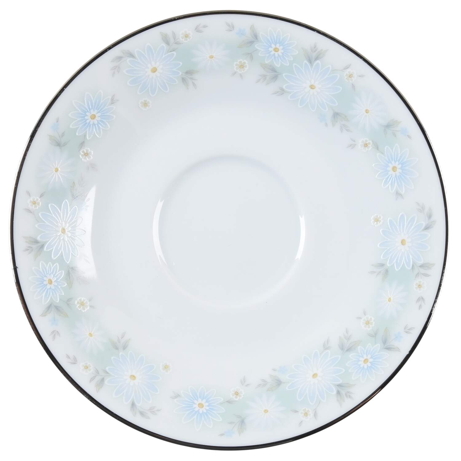 Blue Charm Saucer by Noritake-1