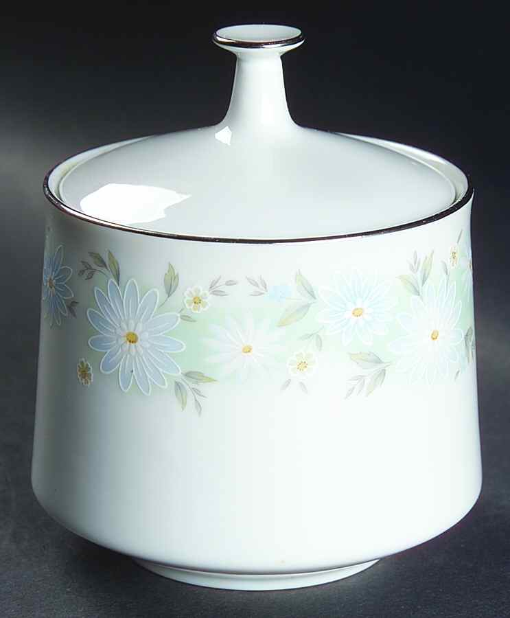Blue Charm Sugar Bowl & Lid by Noritake-1