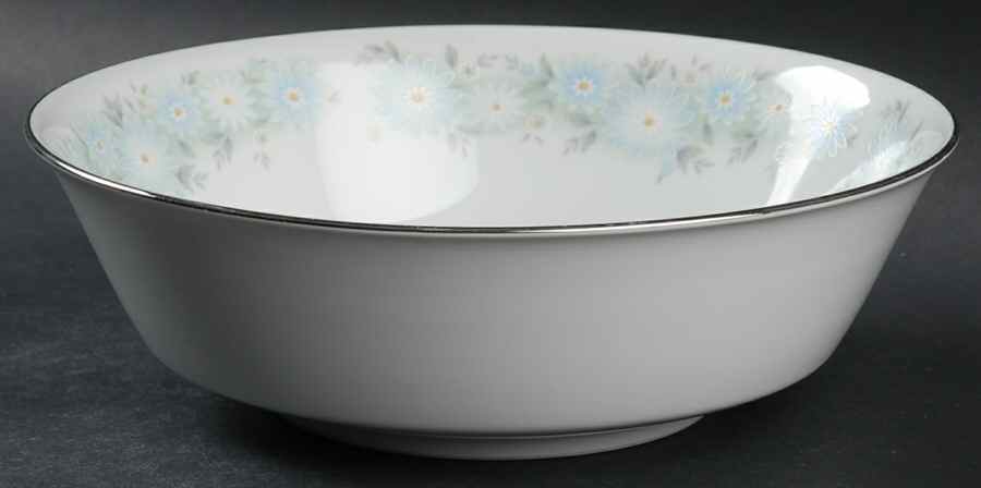 Blue Charm 8" Round Vegetable Bowl by Noritake-1