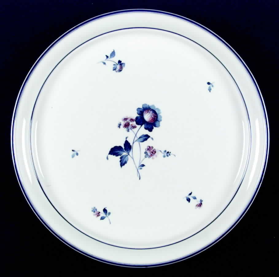 Blue Chintz Dinner Plate by Noritake-1